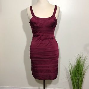 BcBg Maxazria silky fitted formal dress🌸🌸